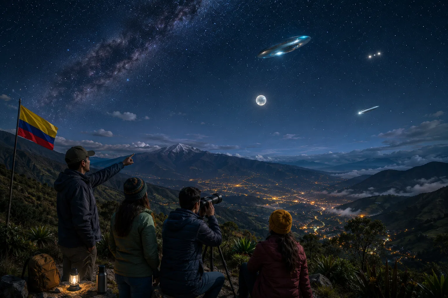 Overview image for What Is Really Known About Colombia's UFO...