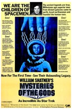 Listing image for Archive Cinema 'Mysteries of the Gods' Poster -- 11"x17" UFO William Shatner