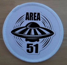 Listing image for UFO Alien Area 51 Badge Patches Badges