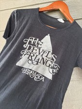 Listing image for Vintage 70s The Devil's Triangle Bermuda T-Shirt UFO Ghost Conspiracy cotton