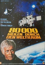 Listing image for UFO ALLARME ROSSO ATTACO German A3 movie poster 1974 GERRY ANDERSON RARE