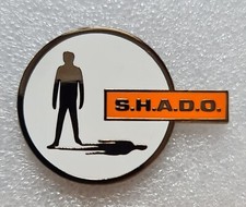 Listing image for UFO SHADO Pin Gerry Anderson TV Series Logo Enamel Lapel Tie Tac Pin 🇬🇧 Seller
