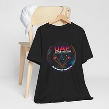 Listing image for UAP Investigator T-Shirt | UFO Research, In Search of the Truth